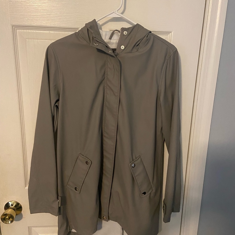 Women's primark rain Hooded Jacket
